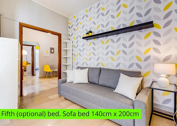 Apartment Bdc - Kingdom 5-bdr In Termini Rom